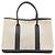 Hermès Borsa Tote HERMES Garden PM Bolduc Ribbon Marrone Nero