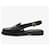 Mocassini slingback in pelle nera Chanel 37 Nero - vista 10