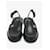 Mocassini slingback in pelle nera Chanel 37 Nero - vista 12