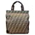 Fendi Zucca Pattern Tote Bag Braun