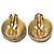 Timeless Orecchini a clip placcati in oro Chanel - vista 3