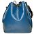 Noe Borsa a Spalla Louis Vuitton Petit Noé Nero Blu - vista 2