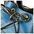 Noe Borsa a Spalla Louis Vuitton Petit Noé Nero Blu - vista 7