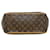 Louis Vuitton Batignolles Monogram Vertical Marrone - vista 3