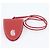 Charm per borsa in pelle rossa Goyard - vista 2
