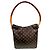 Louis Vuitton Looping GM Schultertasche Braun - vista 2
