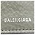 Mini billetera tríptico de cuero Paper de Balenciaga Castaño - vista 4