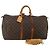 LOUIS VUITTON Monogram Keepall Bandouliere 55 Boston Bag M41414 LV Auth bs36149