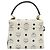 Borsa MCM Vicetos Logogram PVC Pelle 2way White Gold Auth 193908 Bianco D'oro - vista 3