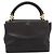 Bolsa de mão VERSACE em couro marrom com detalhes em tom dourado Auth BA14561 - vista 13