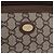 GUCCI GUCCI Plus Clutch in PVC e pelle Beige Tonalità oro Auth gh2255 - vista 14