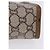 GUCCI GUCCI Plus Clutch in PVC e pelle Beige Tonalità oro Auth gh2255 - vista 8
