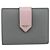 Cartera Bifold PRADA de piel Saffiano Gris Oro Auth 194318M Castaño Dorado - vista 13