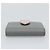 Cartera Bifold PRADA de piel Saffiano Gris Oro Auth 194318M Castaño Dorado - vista 6