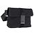 Marsupio GUCCI GG Canvas Nero Argento 131236 Auth 194839A