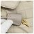 Borsa a Spalla con Catena PRADA Nylon Beige Oro Auth bs36530 D'oro - vista 10