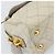 Borsa a Spalla con Catena PRADA Nylon Beige Oro Auth bs36530 D'oro - vista 16