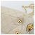 Borsa a Spalla con Catena PRADA Nylon Beige Oro Auth bs36530 D'oro - vista 17