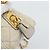 Borsa a Spalla con Catena PRADA Nylon Beige Oro Auth bs36530 D'oro - vista 19