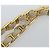Borsa a Spalla con Catena PRADA Nylon Beige Oro Auth bs36530 D'oro - vista 8