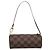 LOUIS VUITTON Damier Ebene Papillon Pouch LV Auth 194694V - vista 2