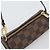 LOUIS VUITTON Damier Ebene Papillon Pouch LV Auth 194694V - vista 6
