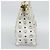 Bolsa Tote MCM Vicetos em PVC e couro branco com detalhes em tom dourado Auth gh2274 - vista 4