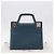 Borsa Salvatore Ferragamo Gancini in pelle blu e oro Auth bs36361 D'oro - vista 23
