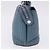 Borsa FENDI Dot Com Click in pelle blu argento Auth bs36524 - vista 3