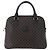 Céline Borsa CELINE Macadam Canvas PVC Pelle Nera Oro Auth 194111V Nero D'oro - vista 13