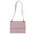 Borsa a Spalla BOTTEGA VENETA INTRECCIATO Satin Rosa Argento Auth 194840V - vista 13