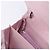 Borsa a Spalla BOTTEGA VENETA INTRECCIATO Satin Rosa Argento Auth 194840V - vista 22