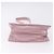 Borsa a Spalla BOTTEGA VENETA INTRECCIATO Satin Rosa Argento Auth 194840V - vista 5
