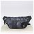 LOEWE LOEWE �~ Studio Ghibli Howl Marsupio in Nylon Nero Grigio Autentico 192555SM Marrone - vista 12