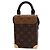 Petite Malle Louis Vuitton Camera Box Borsa a tracolla marrone pelle - vista 3