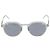 Occhiali da sole Christian Dior in plastica trasparente argento Auth BA14260 - vista 2
