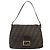 FENDI Zucca Canvas Mamma Baguette Borsa a Spalla Marrone Nero Auth 193423V - vista 13