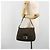 FENDI Zucca Canvas Mamma Baguette Borsa a Spalla Marrone Nero Auth 193423V - vista 28