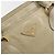 Borsa PRADA in pelle 2way Beige Gold Auth 193894A D'oro - vista 18