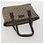 Bolsa de Ombro GUCCI GG Supreme PVC 3 Set Bege Auth 188118 - vista 12