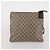 Bolsa de Ombro GUCCI GG Supreme PVC 3 Set Bege Auth 188118 - vista 17
