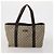 Bolsa de Ombro GUCCI GG Supreme PVC 3 Set Bege Auth 188118 - vista 2