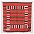 LOEWE Christian Dior Saint Laurent Sciarpa in seta set da 4 Rosso Blu Navy Marrone Auth bs36356 - vista 7