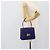 Céline Borsa CELINE Horse Carriage in pelle blu e oro Autentica 194737 D'oro - vista 22