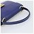 Céline Borsa CELINE Horse Carriage in pelle blu e oro Autentica 194737 D'oro - vista 7