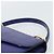 Céline Borsa CELINE Horse Carriage in pelle blu e oro Autentica 194737 D'oro - vista 8
