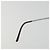 Gafas de sol CHANEL Rimless Metal Red Silver CC Auth BA14258M Plata Roja - vista 16