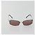 Gafas de sol CHANEL Rimless Metal Red Silver CC Auth BA14258M Plata Roja - vista 2
