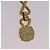 Orecchini Gianni Versace Medusa in metallo color oro Auth BA14710V - vista 14