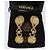 Orecchini Gianni Versace Medusa in metallo color oro Auth BA14710V - vista 20